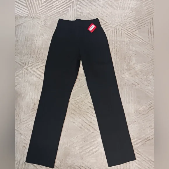 SPANX | Pants & Jumpsuits | Nwt Womens Classic Black Spanx Slim Straight  Dress Pants | Poshmark